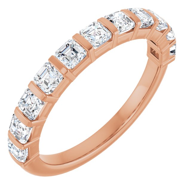 1 1/8 CTW Natural Diamond Anniversary Band, 2.5 mm
