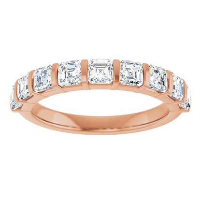 1 3/8 CTW Natural Diamond Anniversary Band, 2 mm