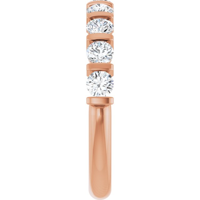 3/4 CTW Natural Diamond Anniversary Band, 2 mm