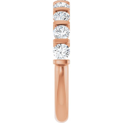 9/10 CTW Lab-Grown Diamond Anniversary Band, 2 mm