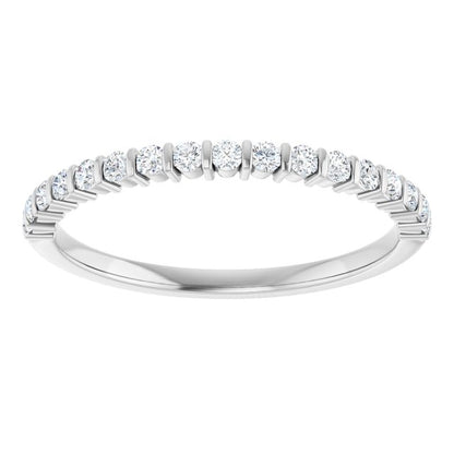 1/5 CTW Lab-Grown Diamond Anniversary Band, 2.6 mm, Channel-Set