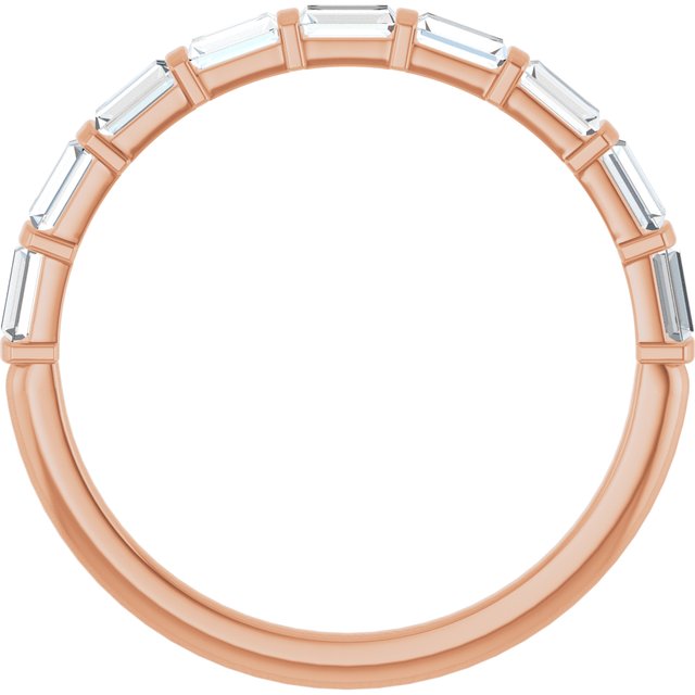 1/2 CTW Lab-Grown Diamond Anniversary Band, 2.19 mm
