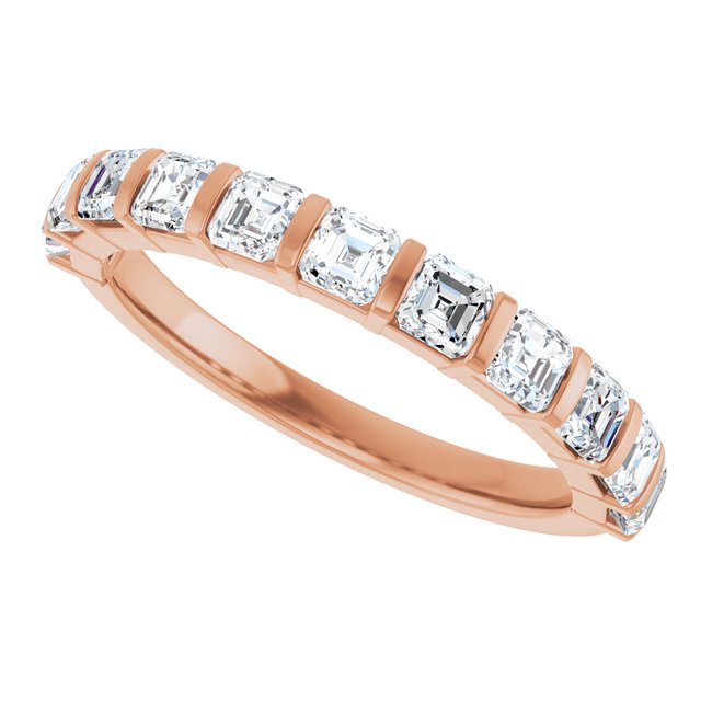 1 1/8 CTW Natural Diamond Anniversary Band, 2.5 mm