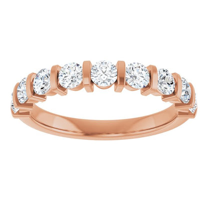 3/4 CTW Natural Diamond Anniversary Band, 2 mm