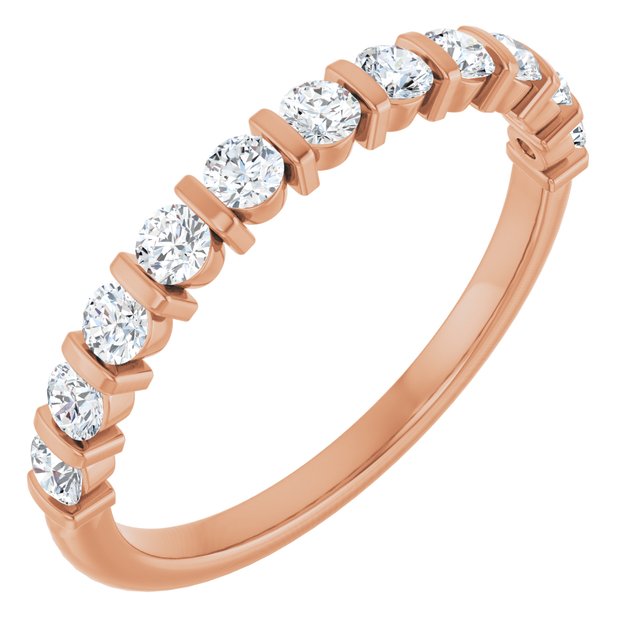 1/2 CTW Natural Diamond Anniversary Band, 1.7 mm
