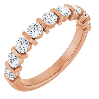 9/10 CTW Lab-Grown Diamond Anniversary Band, 2 mm