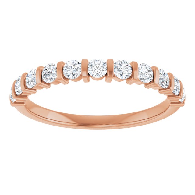 1/2 CTW Natural Diamond Anniversary Band, 1.7 mm