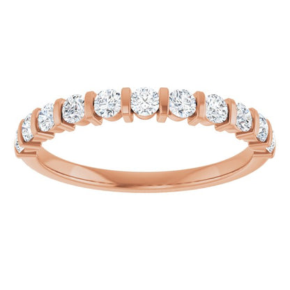 1/2 CTW Natural Diamond Anniversary Band, 1.7 mm