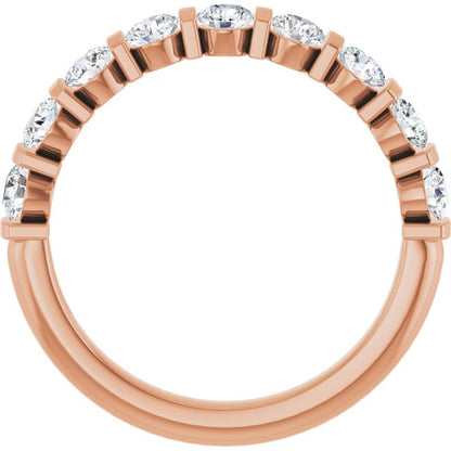 9/10 CTW Lab-Grown Diamond Anniversary Band, 2 mm