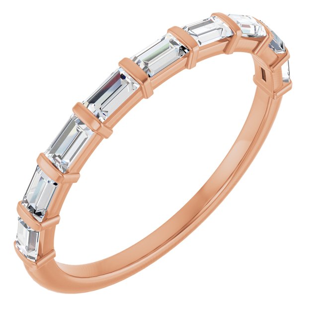 1/2 CTW Lab-Grown Diamond Anniversary Band, 2.19 mm