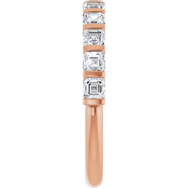 1 1/8 CTW Natural Diamond Anniversary Band, 2.5 mm