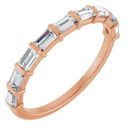3/4 CTW Lab-Grown Diamond Anniversary Band, 2.5 mm