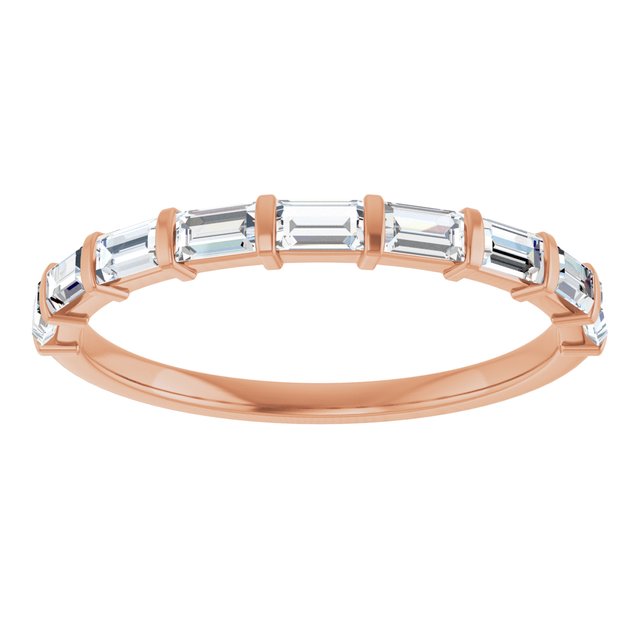 1/2 CTW Lab-Grown Diamond Anniversary Band, 2.19 mm