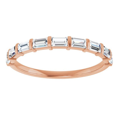 1/2 CTW Lab-Grown Diamond Anniversary Band, 2.19 mm