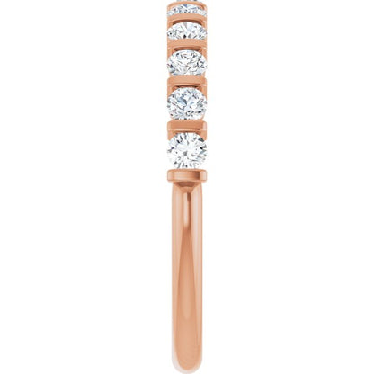 1/2 CTW Natural Diamond Anniversary Band, 1.7 mm