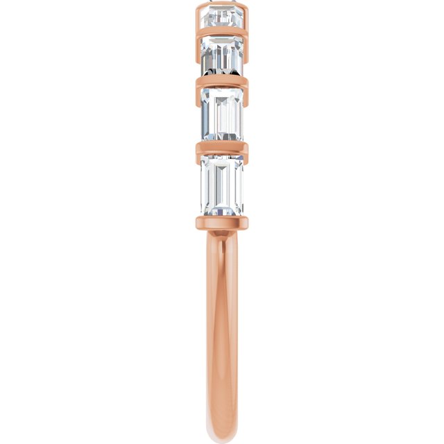 3/4 CTW Lab-Grown Diamond Anniversary Band, 2.5 mm