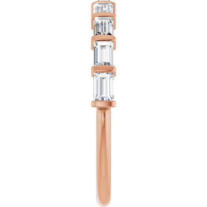 3/4 CTW Lab-Grown Diamond Anniversary Band, 2.5 mm