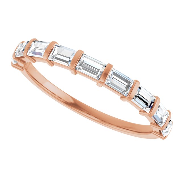 3/4 CTW Lab-Grown Diamond Anniversary Band, 2.5 mm