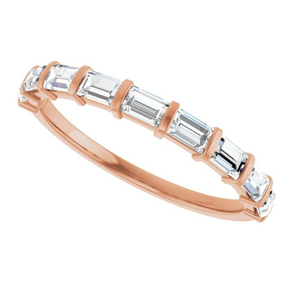 3/4 CTW Lab-Grown Diamond Anniversary Band, 2.5 mm