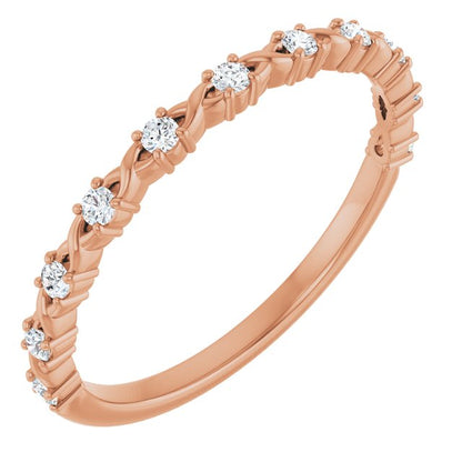 1/6 CTW Natural Diamond Anniversary Band, 2.43 mm