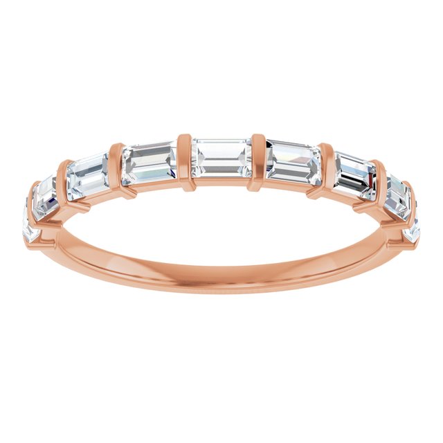 3/4 CTW Lab-Grown Diamond Anniversary Band, 2.5 mm
