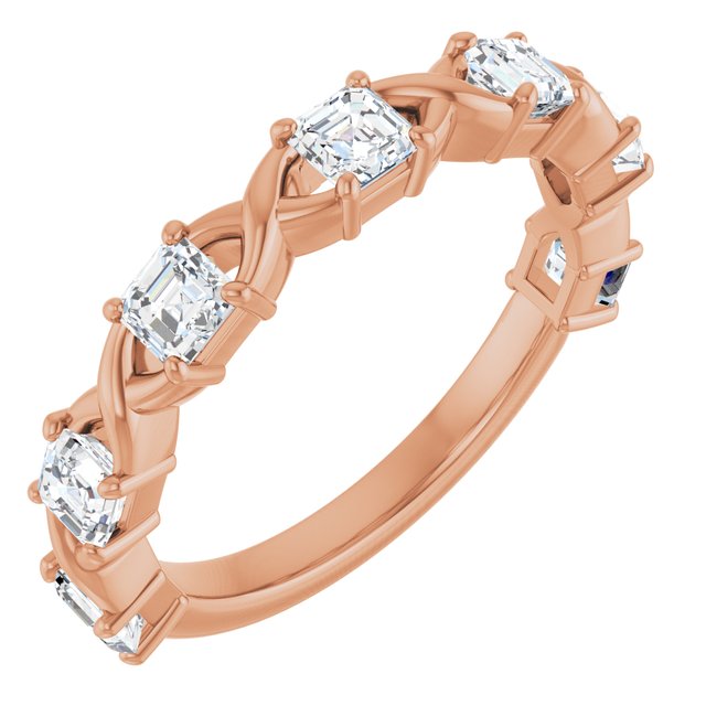 1 1/8 CTW Natural Diamond Anniversary Band, 2.18 mm