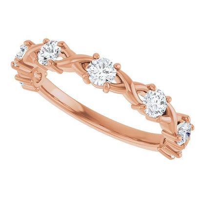 5/8 CTW Natural Diamond Anniversary Band, 2.77 mm