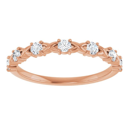 1/3 CTW Natural Diamond Anniversary Band, 2.14 mm