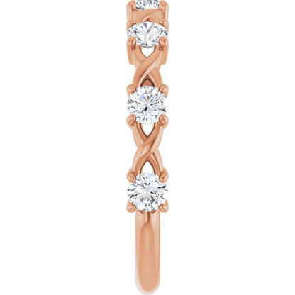 5/8 CTW Natural Diamond Anniversary Band, 2.77 mm