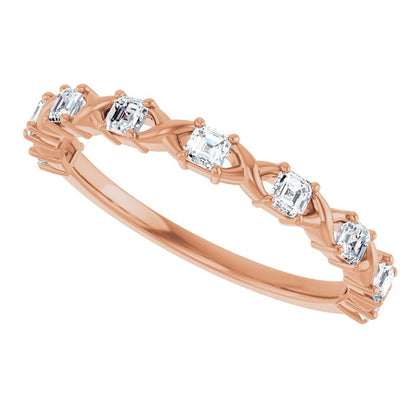 1/2 CTW Natural Diamond Anniversary Band, 1.7 mm, Style 2