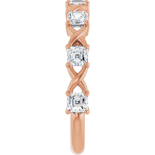 1 1/8 CTW Natural Diamond Anniversary Band, 2.18 mm