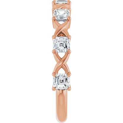 1 1/8 CTW Natural Diamond Anniversary Band, 2.18 mm