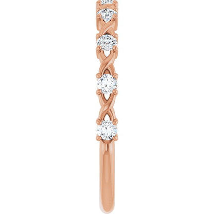 1/4 CTW Natural Diamond Anniversary Band, 3.15 mm