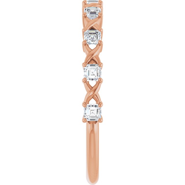1/2 CTW Natural Diamond Anniversary Band, 1.7 mm, Style 2