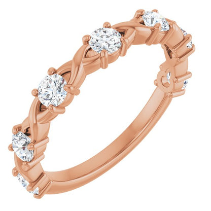 5/8 CTW Natural Diamond Anniversary Band, 2.77 mm