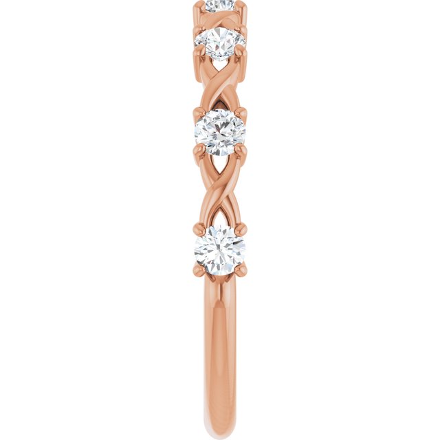 3/8 CTW Natural Diamond Anniversary Band, 2.46 mm