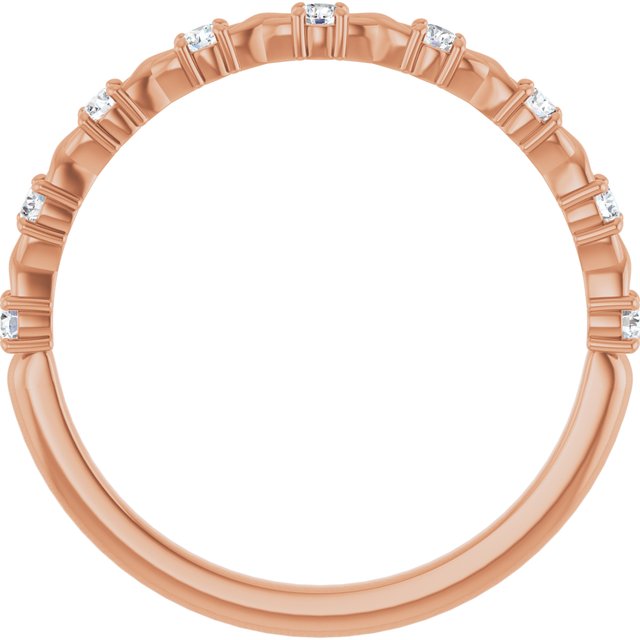 1/5 CTW Natural Diamond Anniversary Band, 2.67 mm