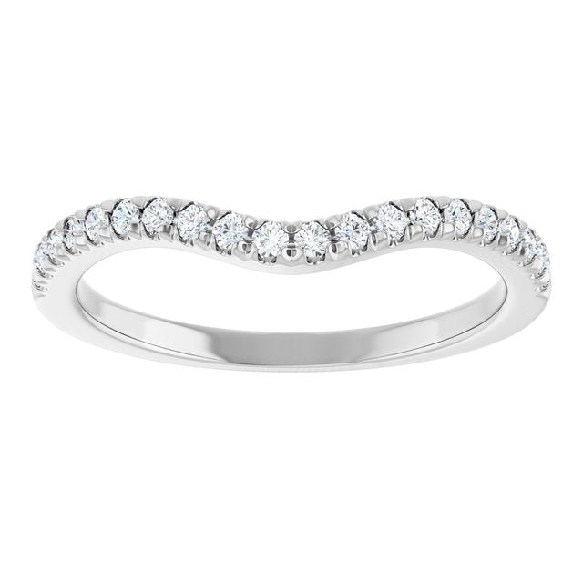 1/5 CTW Natural Diamond Matching Band, 3.9 mm