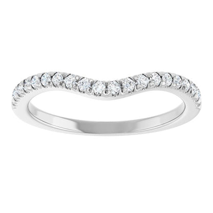 1/5 CTW Natural Diamond Matching Band, 3.9 mm
