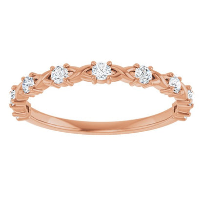 1/4 CTW Natural Diamond Anniversary Band, 3.15 mm