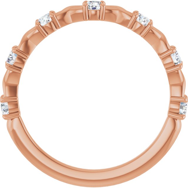 3/8 CTW Natural Diamond Anniversary Band, 2.46 mm