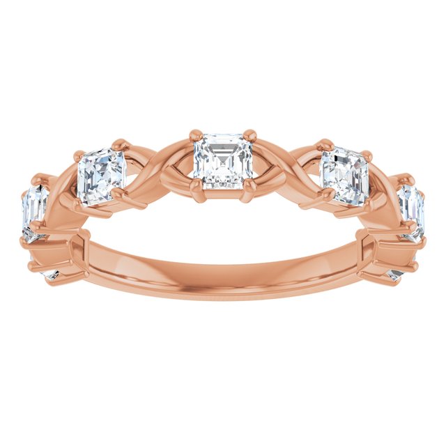 1 1/8 CTW Natural Diamond Anniversary Band, 2.18 mm