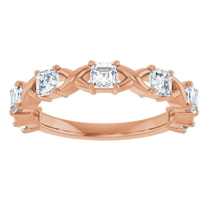 1 1/8 CTW Natural Diamond Anniversary Band, 2.18 mm
