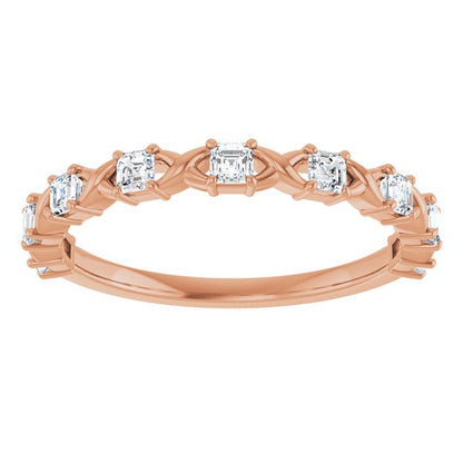 1/2 CTW Natural Diamond Anniversary Band, 1.7 mm, Style 2