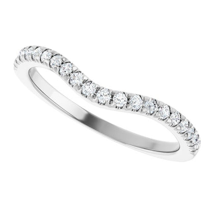1/5 CTW Natural Diamond Matching Band, 3.9 mm