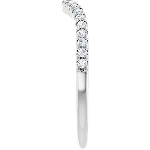 1/5 CTW Natural Diamond Matching Band, 3.9 mm