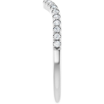 1/5 CTW Natural Diamond Matching Band, 3.9 mm
