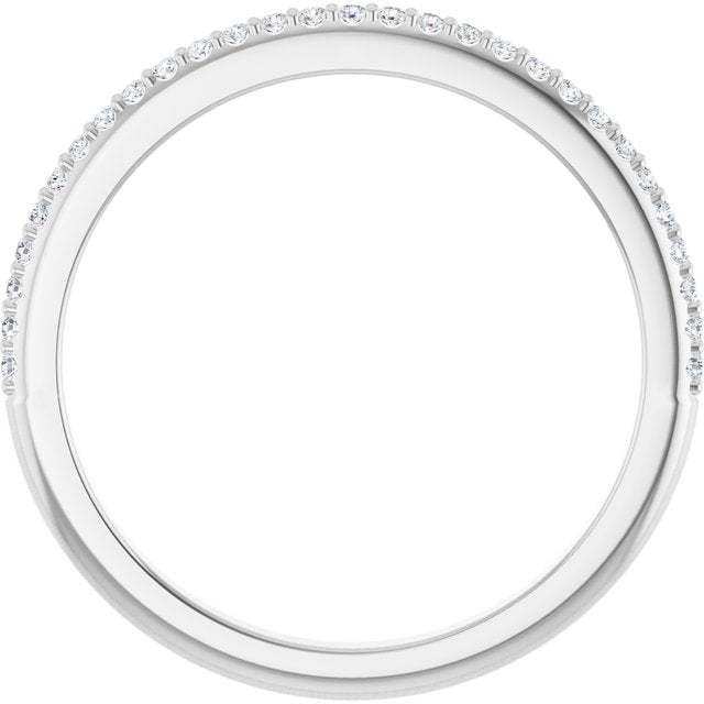 1/8 CTW Natural Diamond Matching Band, 1.7 mm, Accented Engagement