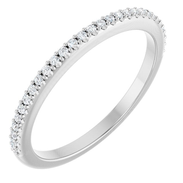 1/8 CTW Natural Diamond Matching Band, 1.7 mm, Accented Engagement