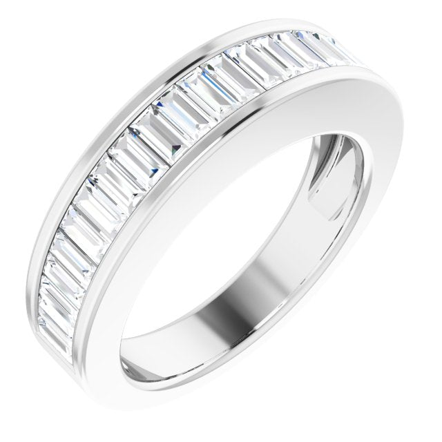 1 CTW Natural Diamond Anniversary Band, Channel-Set